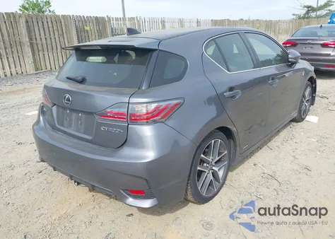 2016 Lexus Ct 200H z USA, uszkodzony, nr VIN JTHKD5BH9G2256129